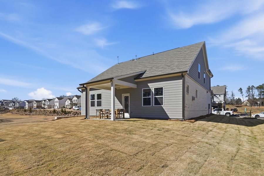 Representative exterior details of a home built from the Norcross by Taylor Morrison in Windance Lake, Loganville (Image 4).