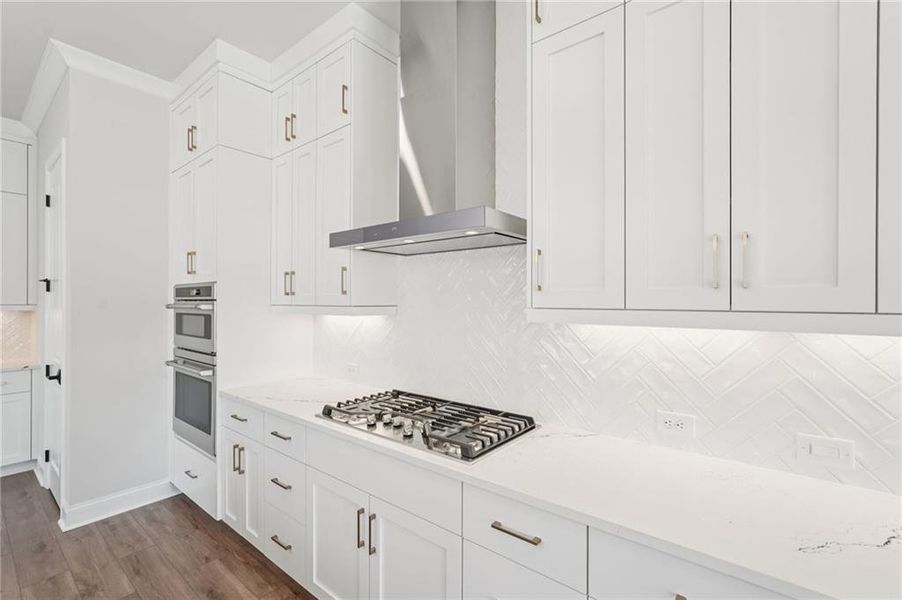Furnished interior view inside a new home in Promenade at Sawnee Village, Cumming (Image 11).