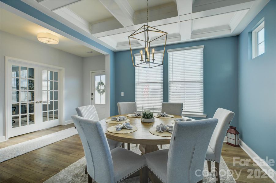 Furnished interior view inside a new home in Lakeside Glen, York (Image 38).