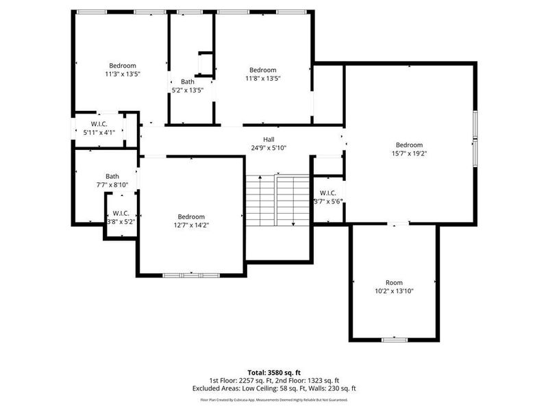 2D floor plan layout of this home in , Cumming, GA (Image 7).