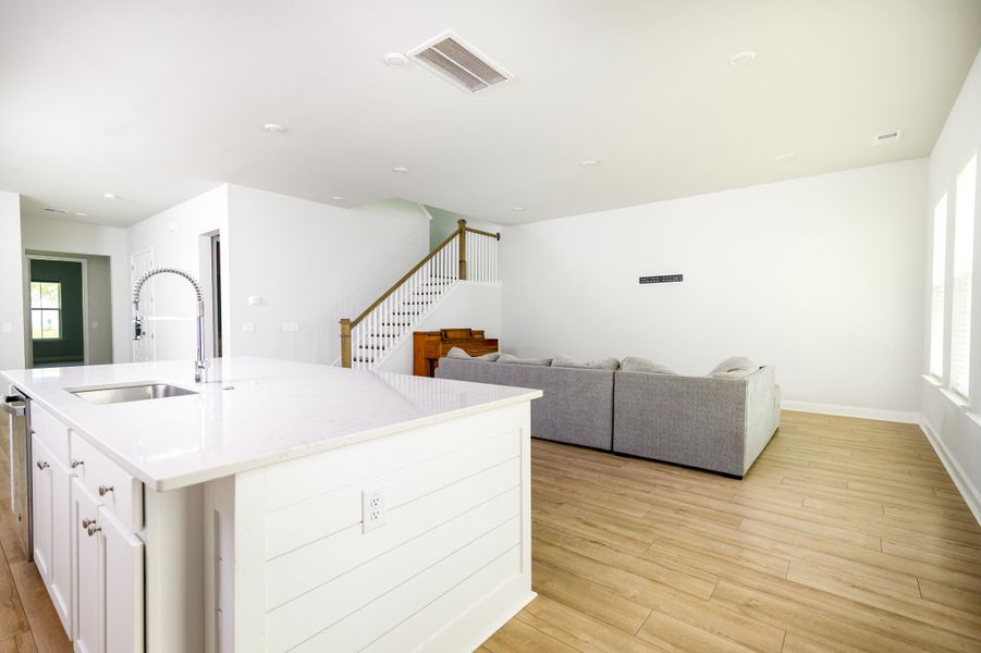 Furnished interior view inside a new home in , Summerville (Image 5).