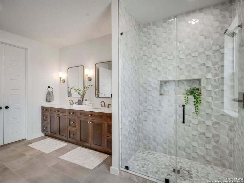 Furnished interior view inside a new home in , San Antonio (Image 7). Furnished interior view inside a new home in , San Antonio (Image 7).