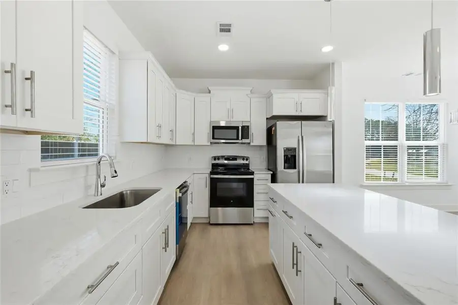 Furnished interior view inside a new home in , Alpharetta (Image 8).