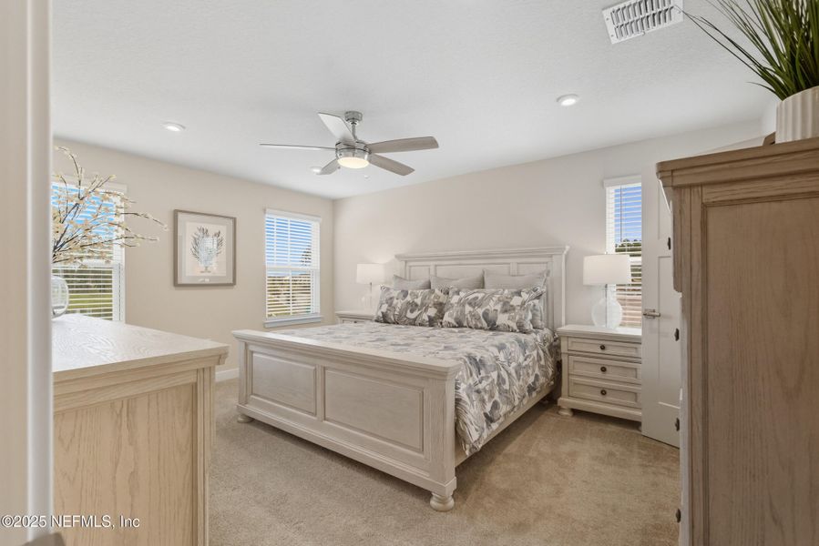 Furnished interior view inside a new home in Shearwater Townhomes, St. Augustine (Image 22).