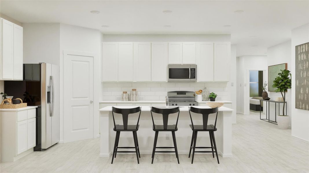 Furnished interior view inside a new home in Magnolia Forest, Montgomery (Image 7).
