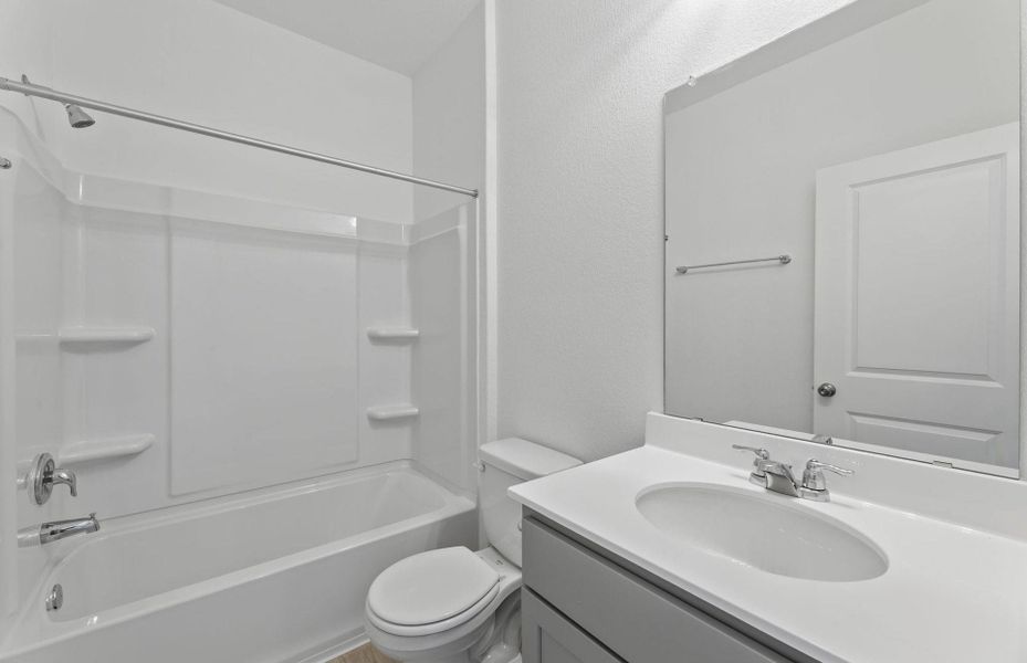 Furnished interior view inside a new home in County View, Temple (Image 9).