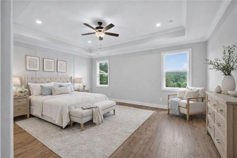 Furnished interior view inside a new home in , Jefferson (Image 7). Furnished interior view inside a new home in , Jefferson (Image 7).