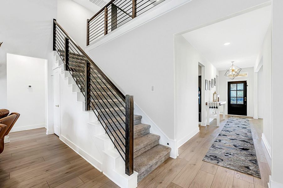 Spacious, unfurnished interior of a new home in Lone Star Landing, Montgomery (Image 21).