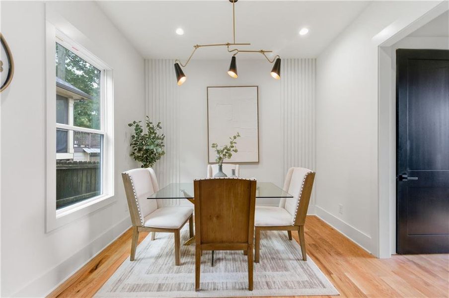 Furnished interior view inside a new home in , Atlanta (Image 30). Furnished interior view inside a new home in , Atlanta (Image 30).