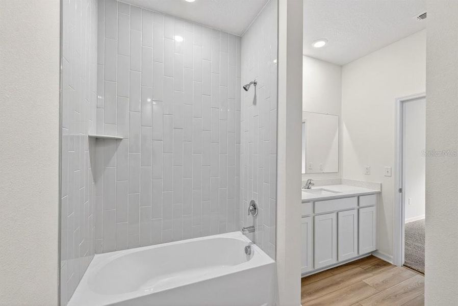 Furnished interior view inside a new home in , Deltona (Image 7).