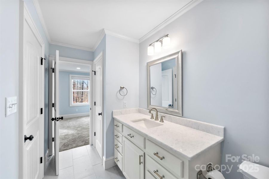 Furnished interior view inside a new home in , Belmont (Image 13).