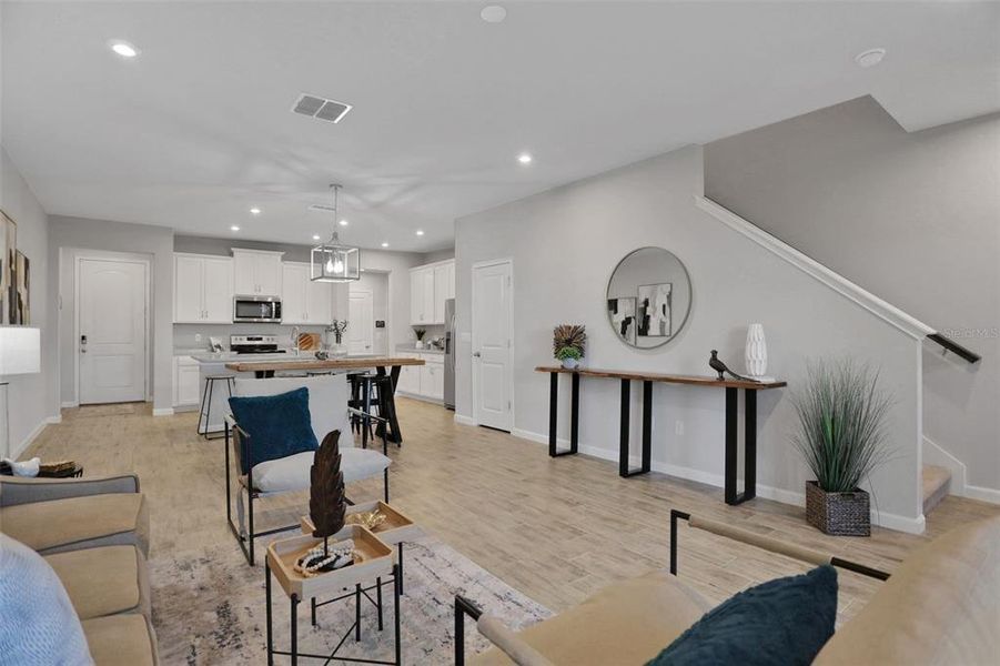 Furnished interior view inside a new home in , Wesley Chapel (Image 7).