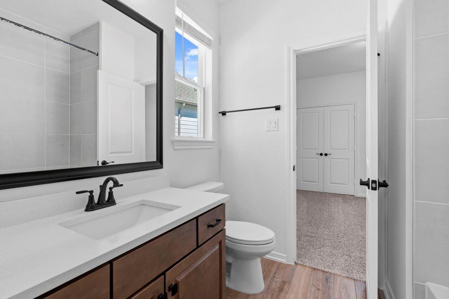 Furnished interior view inside a new home in Woodforest, Montgomery (Image 8).