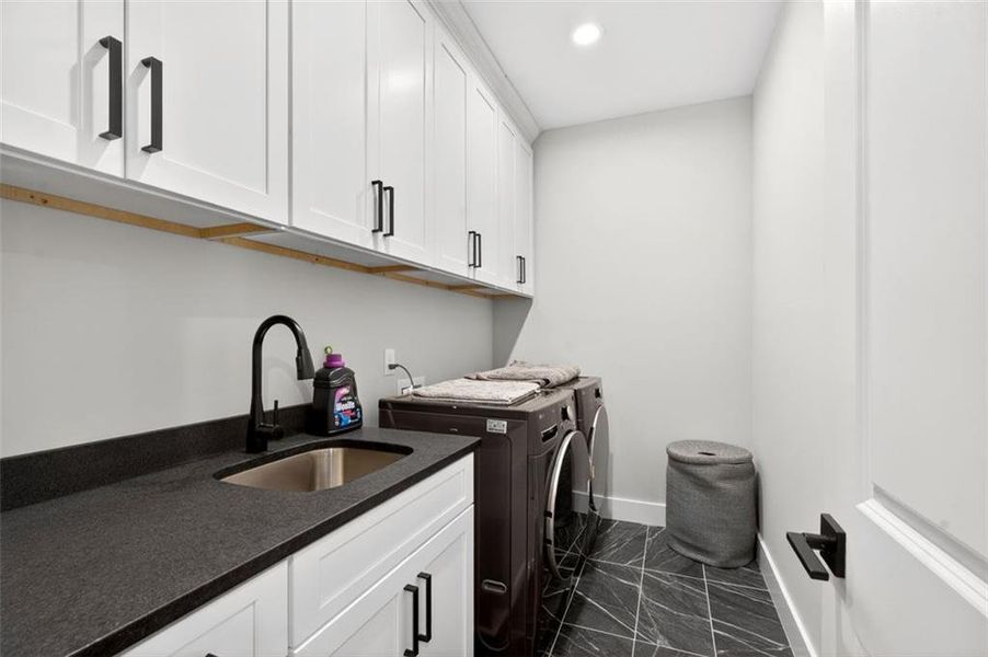 Furnished interior view inside a new home in , Decatur (Image 19).