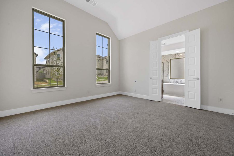 Representative Primary Bedroom - some options shown