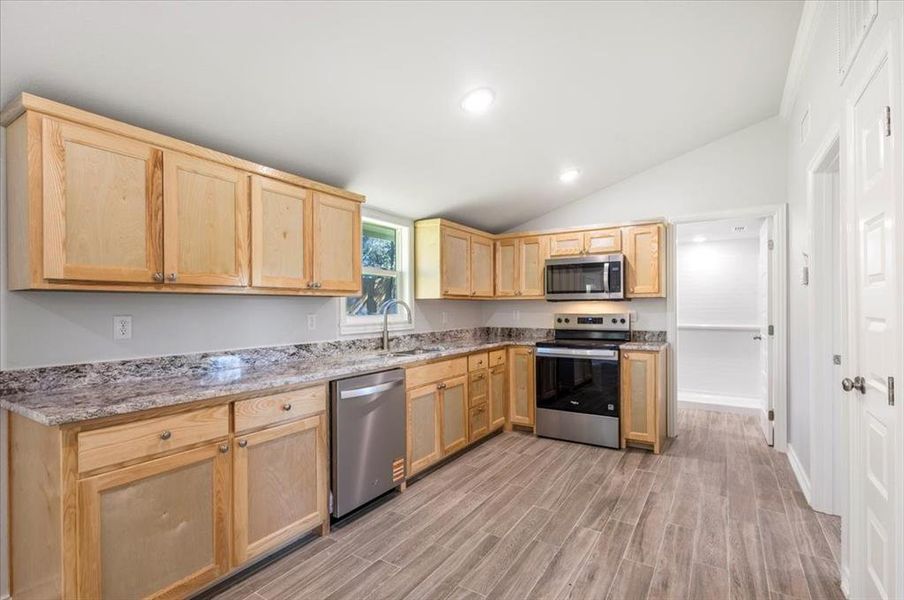 Furnished interior view inside a new home in , Lindale (Image 4). Furnished interior view inside a new home in , Lindale (Image 4).
