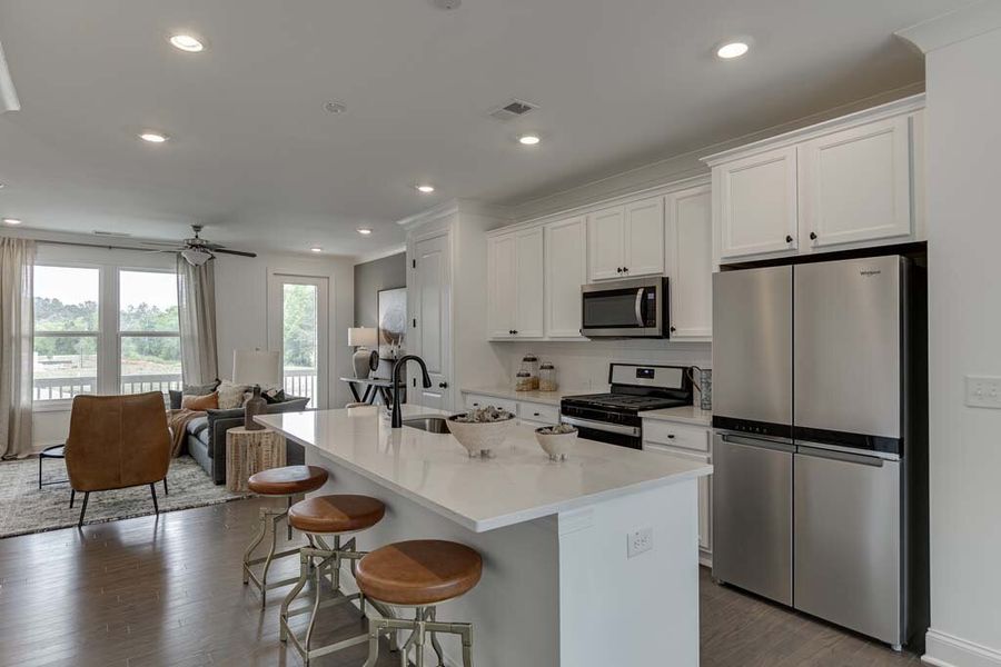 Representative furnished interior of a home built from the Archer by Ashton Woods in Reverie on Cumberland, Atlanta (Image 30).