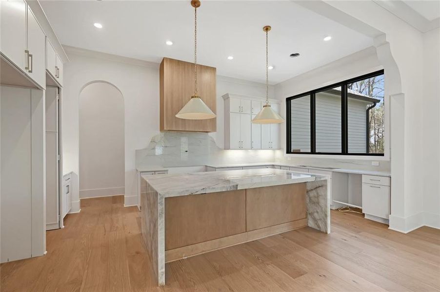 Furnished interior view inside a new home in , Alpharetta (Image 16).