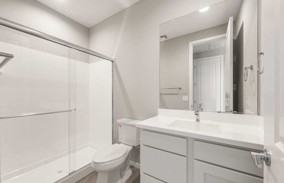 Furnished interior view inside a new home in Legado West, Queen Creek (Image 10).