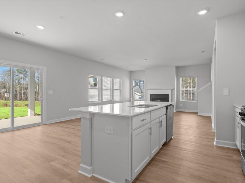 Furnished interior view inside a new home in Maxwell Commons, Easley (Image 4).