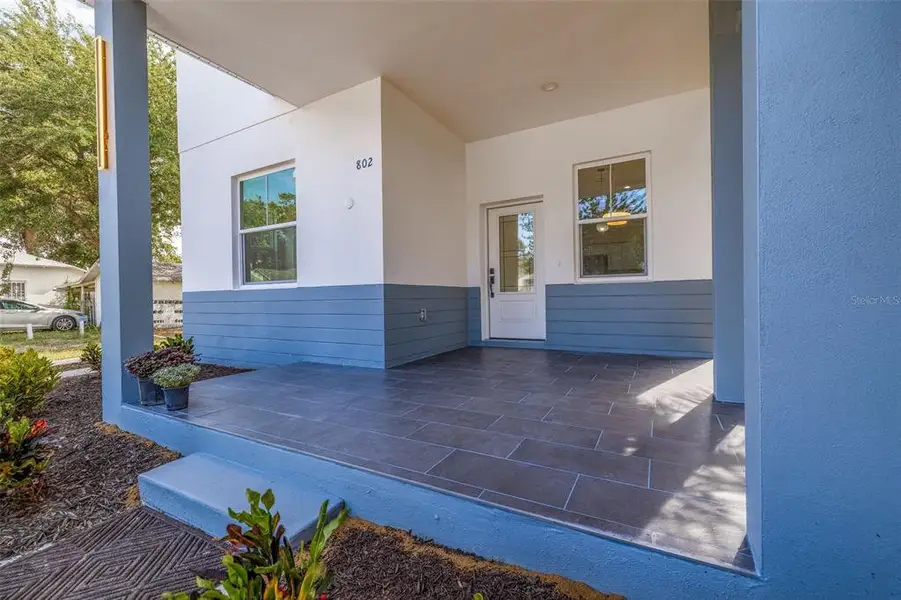Exterior details and patio area of a home in , St. Petersburg (Image 2). Exterior details and patio area of a home in , St. Petersburg (Image 2).