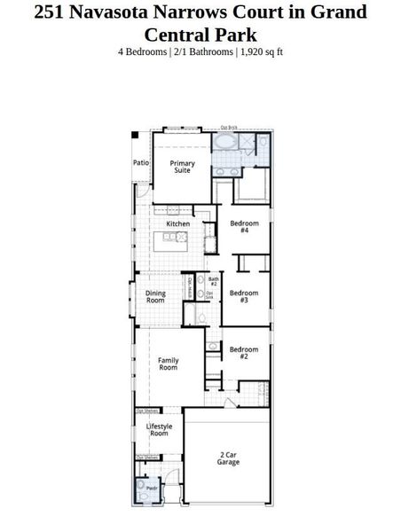 Preston Floorplan Preston Floorplan