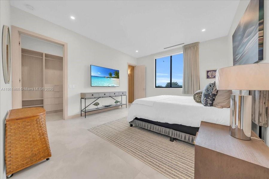 Furnished interior view inside a new home in , Marco Island (Image 16).