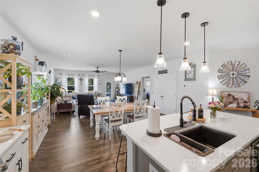 Furnished interior view inside a new home in , Rock Hill (Image 36).