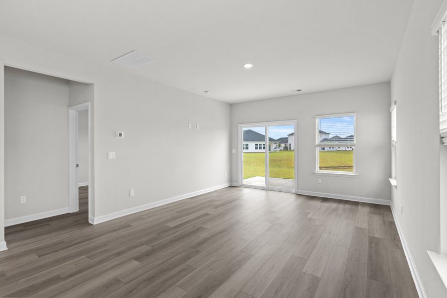 Spacious, unfurnished interior of a new home in Cypress Ridge - The Boardwalk Series, Longs (Image 16).