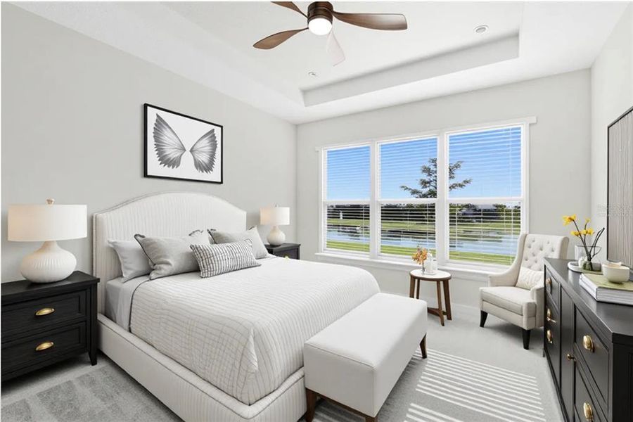 Furnished interior view inside a new home in , Bradenton (Image 20).