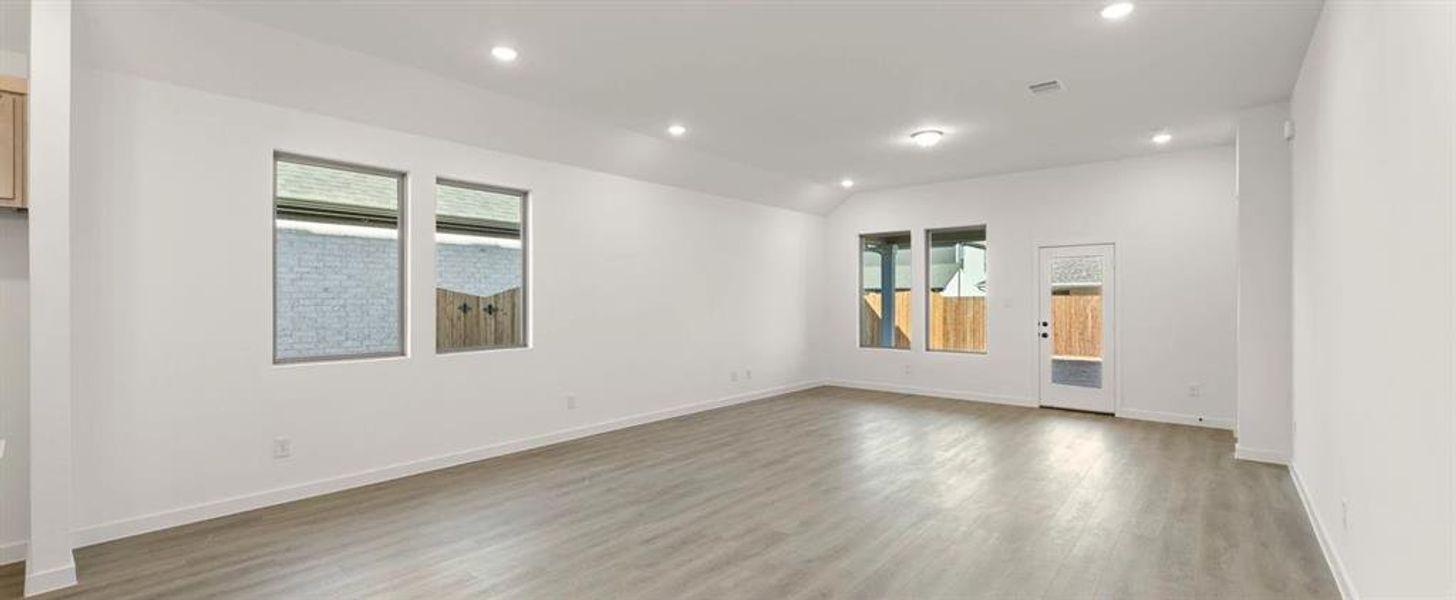 Open Living-Dining Room