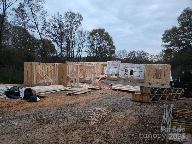 In-progress construction of a new home in , Monroe, NC (Image 9).