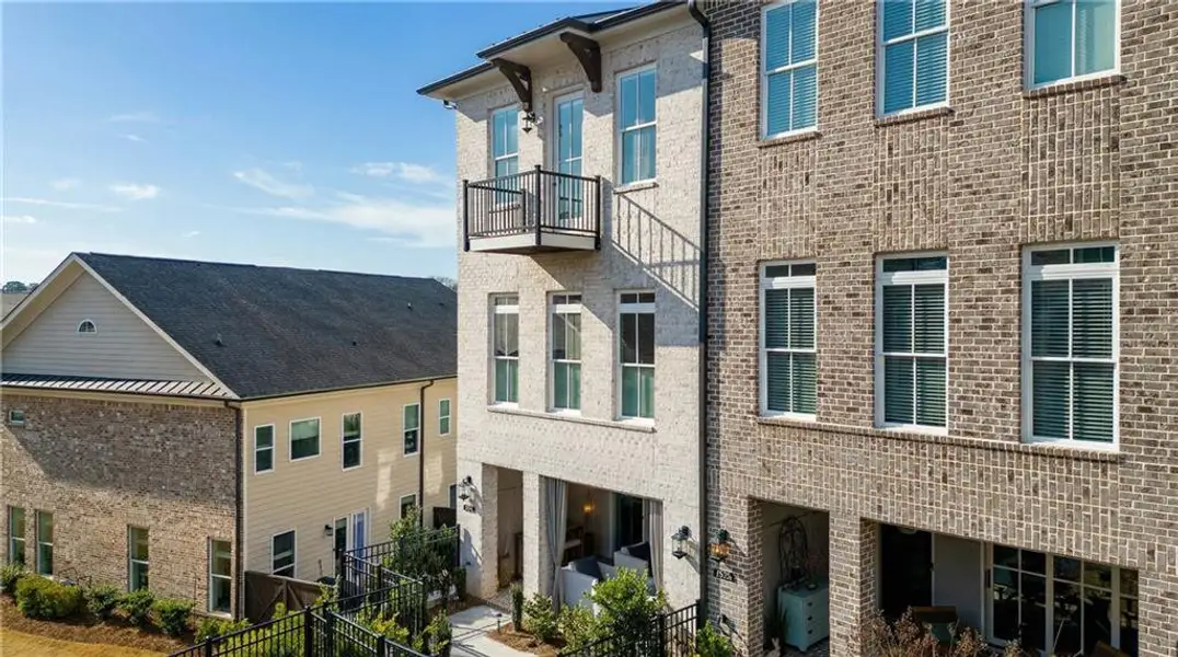 Exterior details and patio area of a home in , Peachtree Corners (Image 3).