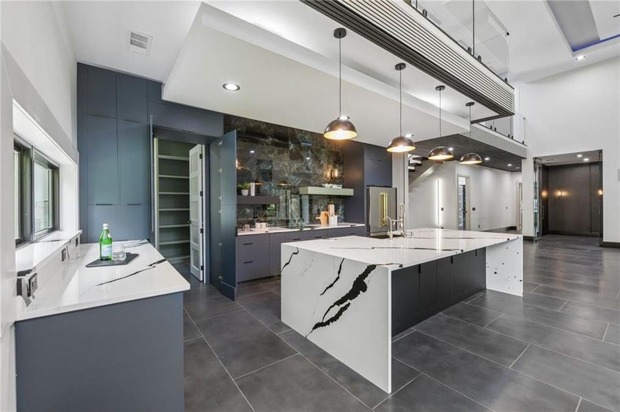 Furnished interior view inside a new home in , Hoschton (Image 9).
