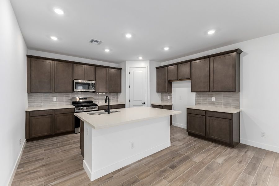 Furnished interior view inside a new home in Bella Vista Farms, San Tan Valley (Image 3).