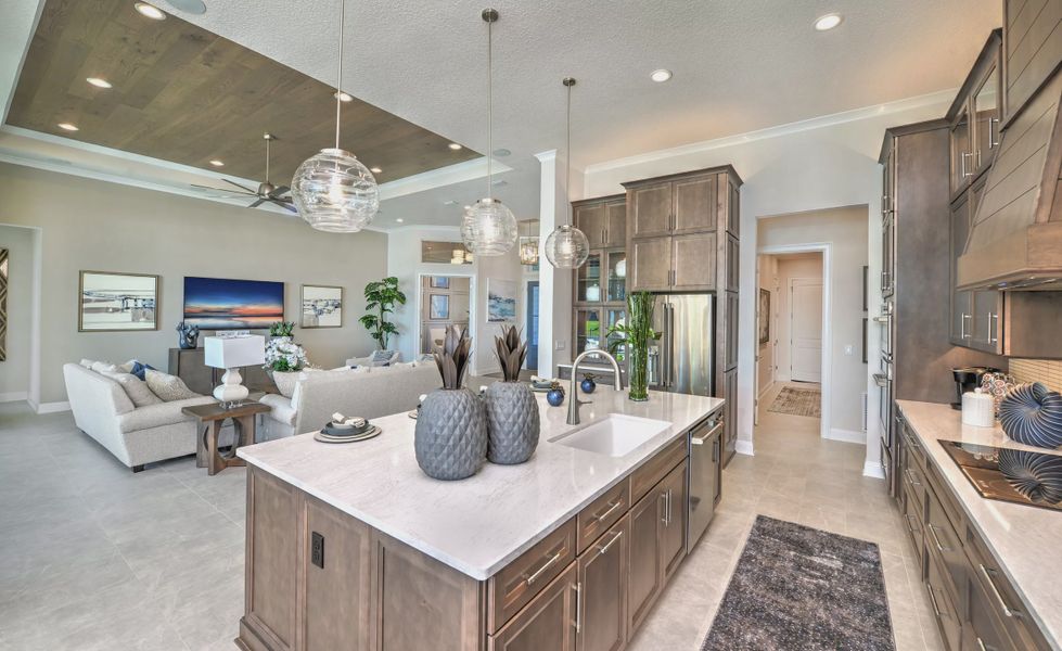 Furnished interior view inside a new home in Tidewater, Jacksonville (Image 6).