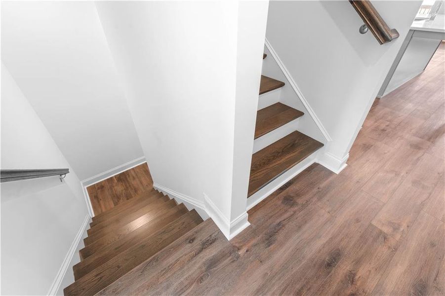 Spacious, unfurnished interior of a new home in Evanshire Townhomes, Duluth (Image 26).