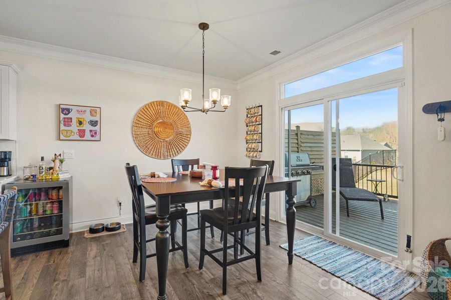 Furnished interior view inside a new home in Falls Cove, Troutman (Image 10). Furnished interior view inside a new home in Falls Cove, Troutman (Image 10).