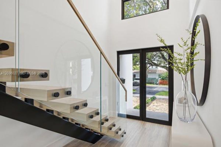 Furnished interior view inside a new home in , Coral Gables (Image 6).
