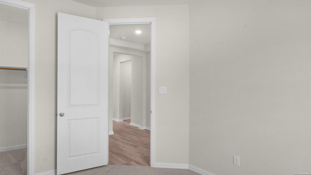 Spacious, unfurnished interior of a new home in Meyer Ranch - Enclave, New Braunfels (Image 10). Spacious, unfurnished interior of a new home in Meyer Ranch - Enclave, New Braunfels (Image 10).