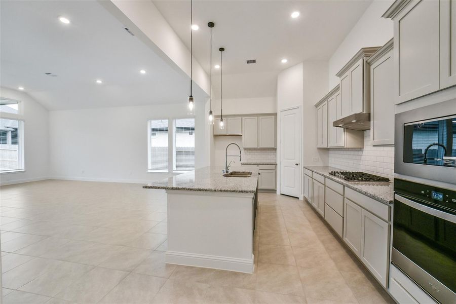 Furnished interior view inside a new home in Mavera, Conroe (Image 13).
