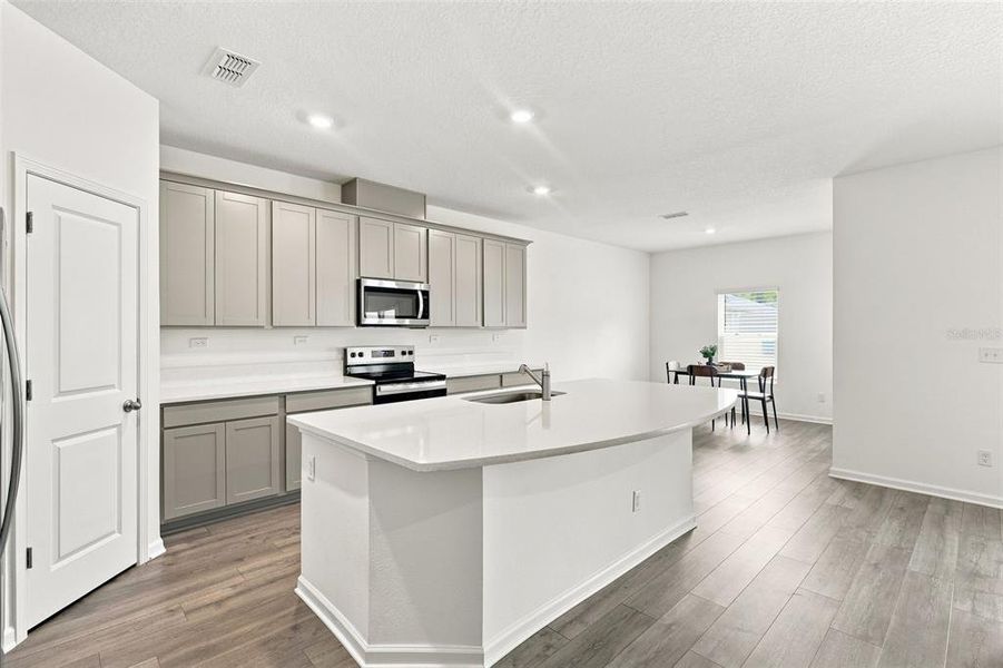 Furnished interior view inside a new home in Dunns Crossing, Jacksonville (Image 19). Furnished interior view inside a new home in Dunns Crossing, Jacksonville (Image 19).