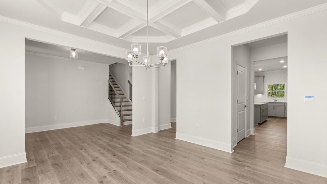 Representative unfurnished interior of a home built from the Lynnbrook by D.R. Horton in Thalley Creek Estates, Cumming (Image 15).