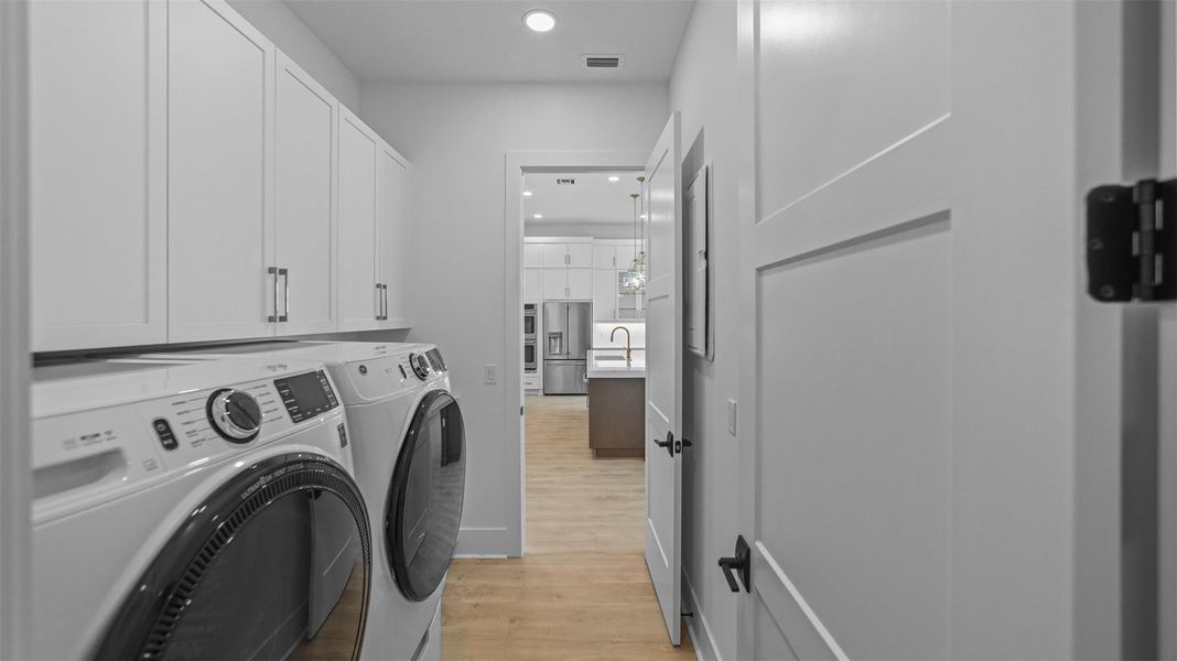 Furnished interior view inside a new home in Esprit at Avenir, Palm Beach Gardens (Image 6).