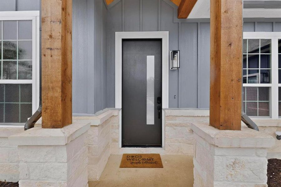 Exterior details and patio area of a home in , Trinidad (Image 3). Exterior details and patio area of a home in , Trinidad (Image 3).