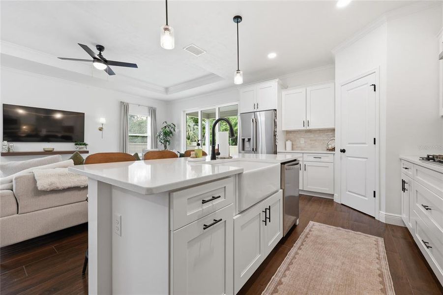 Furnished interior view inside a new home in , Gainesville (Image 37).