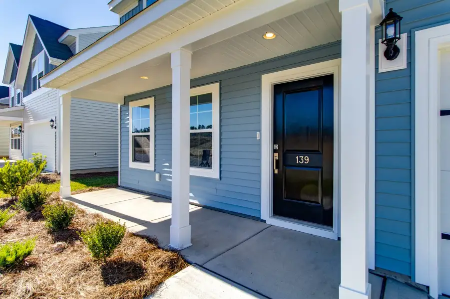 Exterior details and patio area of a home in Ellington, Elgin (Image 3).