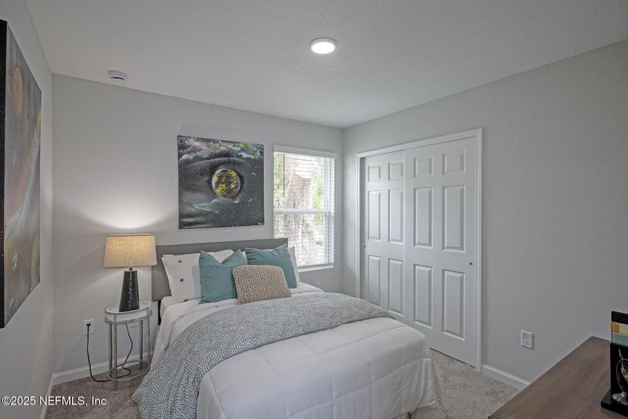 Furnished interior view inside a new home in , Jacksonville (Image 31).