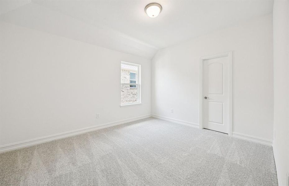 Secondary bedroom designed with generous storage solutions *Real home pictured Secondary bedroom designed with generous storage solutions *Real home pictured