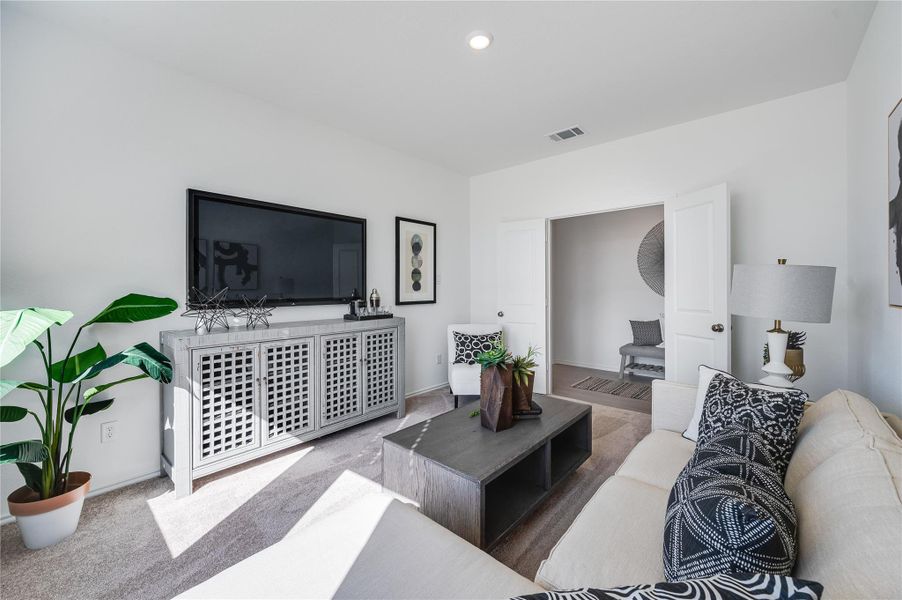 Furnished interior view inside a new home in , Bertram (Image 29).